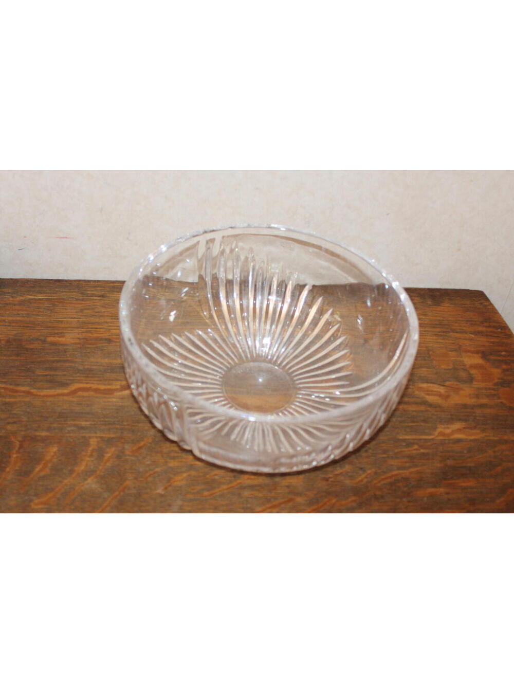 Vintage Nachtmann Stratos Lead Crystal Serving Bowl – West Germany